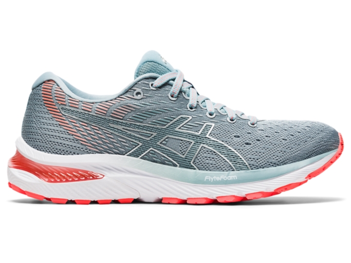 Women's GEL-CUMULUS 22 (2A NARROW) | Piedmont Grey/Light Steel ...