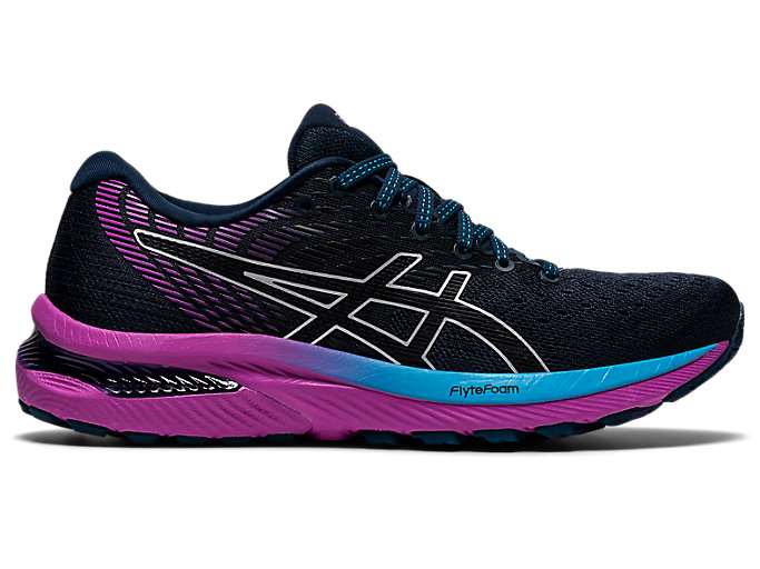 Image 1 of 7 of Women's French Blue/Black GEL-CUMULUS™ 22 Women's Running Shoes & Trainers