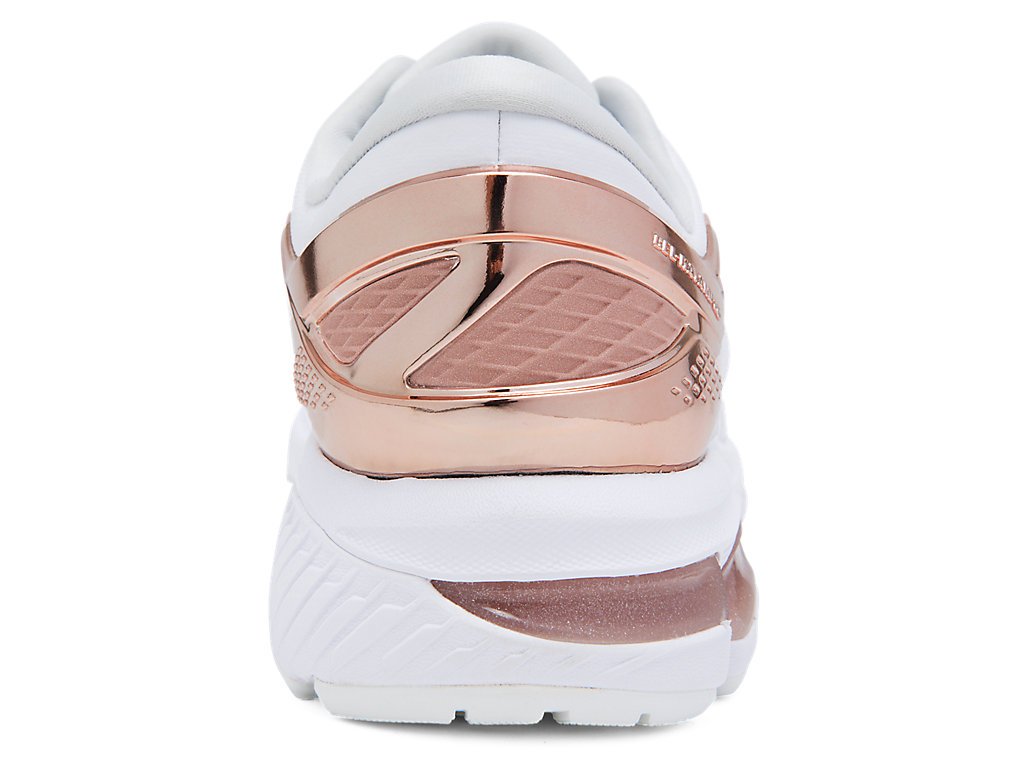 Women's GEL-KAYANO 26 PLATINUM | White/Rose Gold | Running Shoes | ASICS