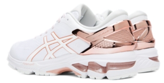 Women s GEL KAYANO 26 PLATINUM White Rose Gold Running Shoes