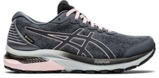 Women's GEL-CUMULUS 22 G-TX | Carrier Grey/Ginger Peach | Running Shoes |  ASICS