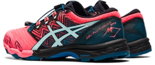 Women's GEL-FUJITRABUCO SKY | Blazing Coral/Clear Blue | Trail