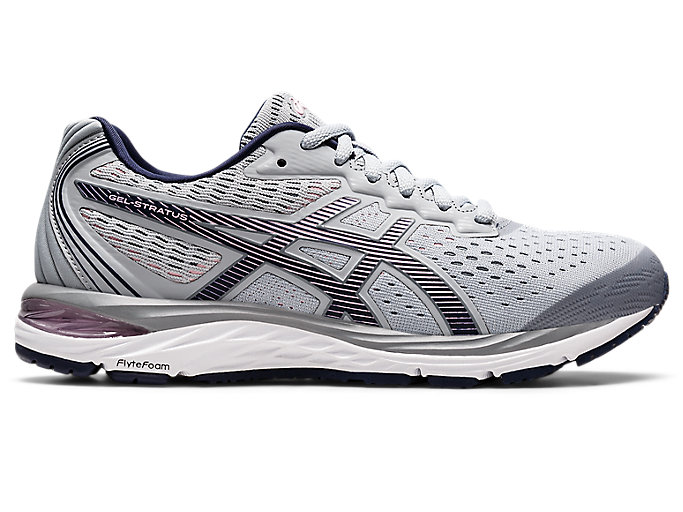 Image 1 of 7 of Women's Piedmont Grey/Cotton Candy GEL-STRATUS Women's Running Shoes & Trainers