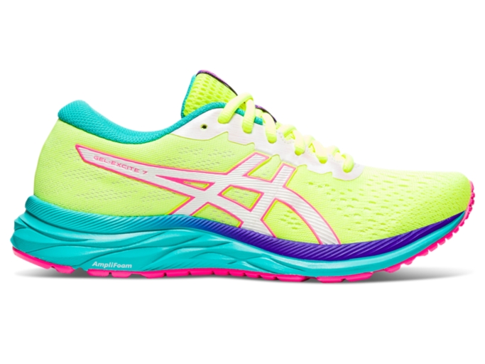 Women's GEL-EXCITE 7 | Safety Yellow/White | Running Shoes | ASICS