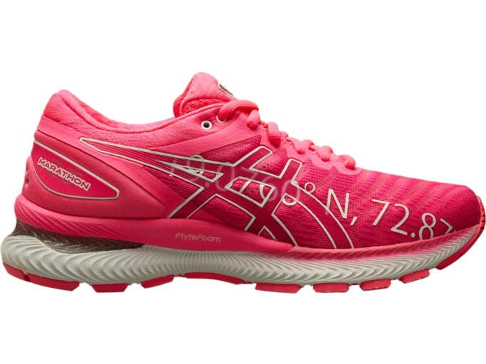 GEL NIMBUS 22 Women Hot Pink White Womens Running Shoes ASICS Australia