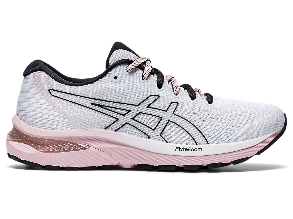 Women's GEL-CUMULUS 22 THE NEW STRONG | White/Ginger Peach | Running Shoes  | ASICS