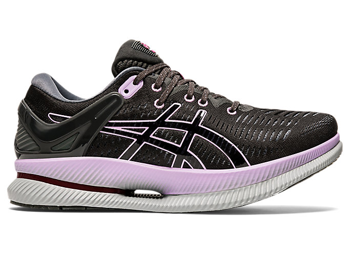 Image 1 of 7 of Women's Graphite Grey/Lilac Tech METARIDE™ Women's Running Shoes & Trainers
