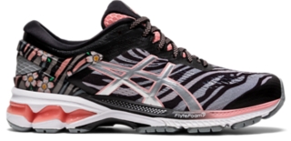 Asics gel-kayano 26 2024 womens black white