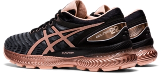 Asics gel kayano store black rose gold