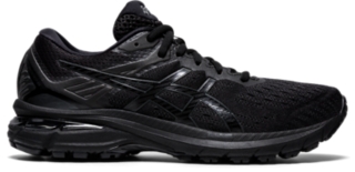 womens black asics shoes