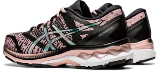 Women's GEL-KAYANO 27 THE NEW STRONG | Black/Ginger Peach