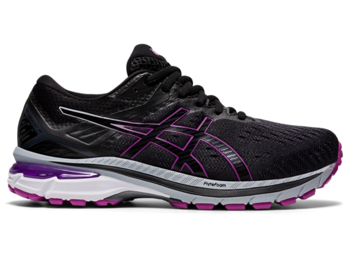 Women's GT-2000 9 G-TX | Black/Digital Grape | Running Shoes | ASICS