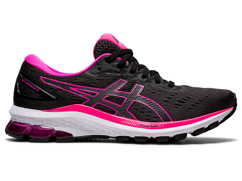 Zoom image of Image 1 of 7 of Women's Graphite Grey/Hot Pink GT-XPRESS 2 Women's Running Shoes