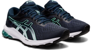 Women S Gt 1000 10 Thunder Blue French Blue Running Shoes Asics