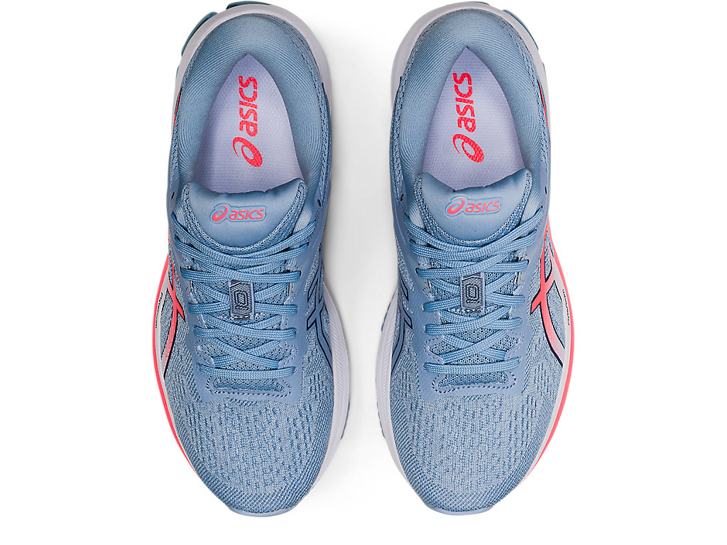 Women's GT-1000 10 | Soft Sky/Blazing Coral | Running Shoes | ASICS