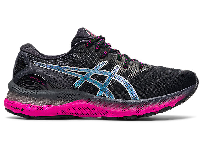 Image 1 of 7 of Women's Black/Pure Silver GEL-NIMBUS™ 23 Women's Running Shoes & Trainers