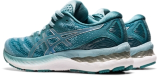 Women's GEL-NIMBUS 23, Smoke Blue/Pure Silver, Running​