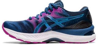 Tenis Asics Mujer Gel Nimbus 23 Azul 1012A885.412