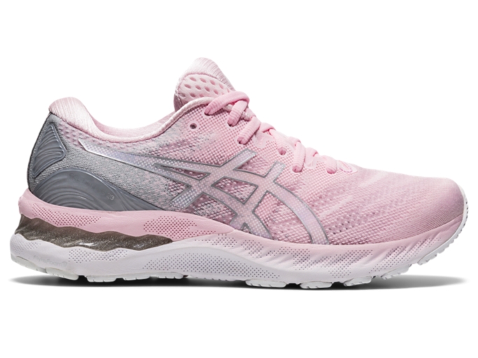 Women's GEL-NIMBUS 23 | Pink Salt/Pure Silver | Running Shoes | ASICS