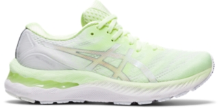 Women's GEL-NIMBUS 23, Illuminate Yellow/Pure Silver