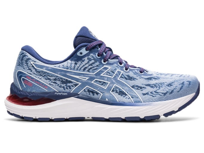 Women's GEL-CUMULUS 23 | Mist/White | Running Shoes | ASICS