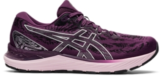 Women's GEL-CUMULUS 23 Deep Plum/Pure Silver | Running Shoes ASICS