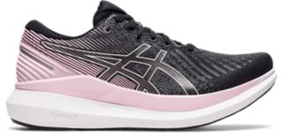 Women's GLIDERIDE 2 | Black/Pink Salt | Running Shoes | ASICS