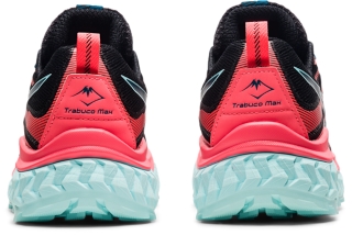 Women's TRABUCO MAX | Black/Blazing Coral | Trail Running Shoes | ASICS