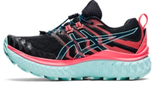 Women's TRABUCO MAX | Black/Blazing Coral | Trail Running Shoes | ASICS