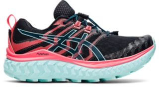 Women's TRABUCO MAX | Black/Blazing Coral | Trail Running Shoes