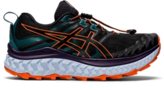 ASICS Trabuco Max Running Shoe - Women's Black/Nova Orange, 7.5