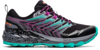 Women's GEL-TRABUCO TERRA | Black/Digital Grape | Womens Trail Running ...