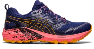 GEL Trabuco Terra Women Indigo Blue Sandstorm Women s Trail Running Shoes ASICS United States