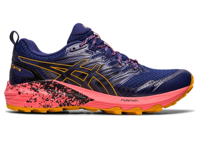 Women's GEL-Trabuco Terra | Indigo Blue/Sandstorm | Trail Running Shoes |  ASICS