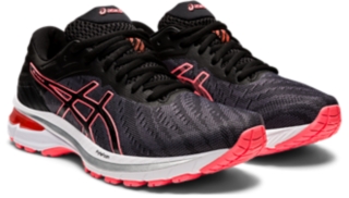GEL-PURSUE 7 (D WIDE) | Women | Black/Blazing Coral