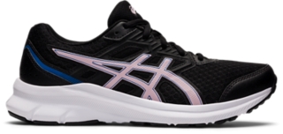 Asics women's walking hot sale shoes black