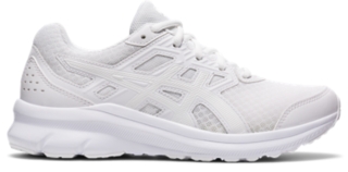 Ladies white hot sale asics trainers