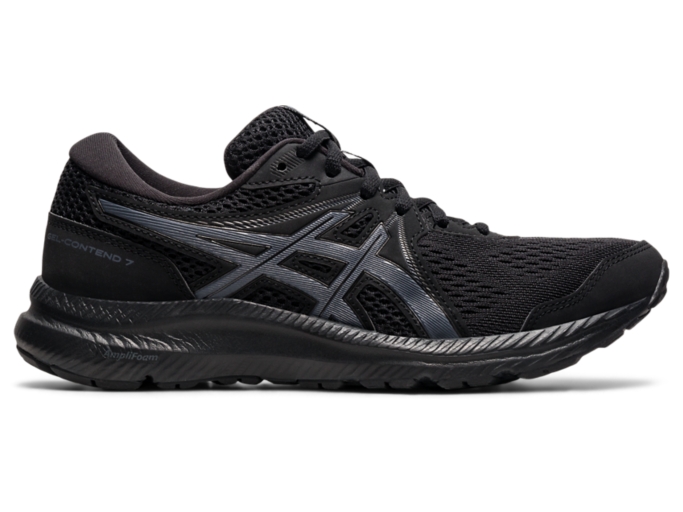 Women's GEL-CONTEND™ 7 | Black/Carrier Grey | Running | ASICS Outlet