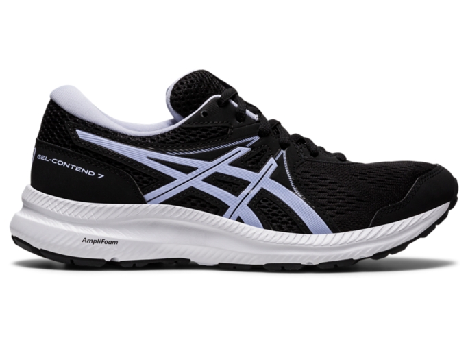 Women's GEL-CONTEND 7 | Black/Lilac Opal | Running Shoes | ASICS