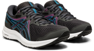 Women's GEL-CONTEND 7, Graphite Grey/Digital Aqua, Running Shoes