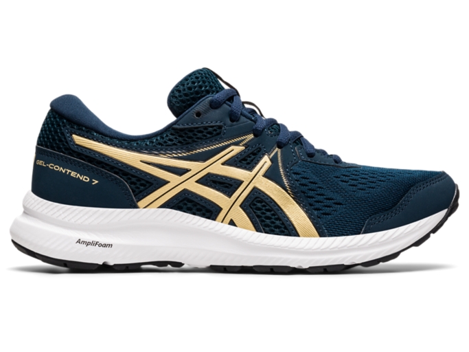 Women's GEL-CONTEND 7 | French Blue/Champagne | Running Shoes | ASICS