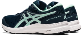 Tenis Asics Gel Contend 7 Mujer 1012A911.407 Running Azul