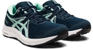 Tenis Asics Gel Contend 7 Mujer 1012A911.407 Running Azul