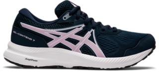 Women's GEL-CONTEND 7 | French Blue/Barely Rose | Running Shoes | ASICS