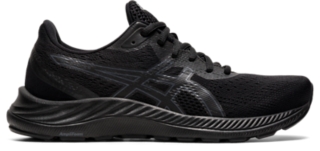 Asics black shop size 8