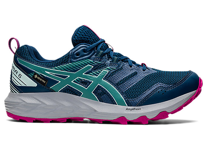Image 1 of 7 of Mulher Mako Blue/Sage GEL-SONOMA™ 6 G-TX Women's Trail Running Shoes & Trainers