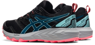 Black and teal discount asics