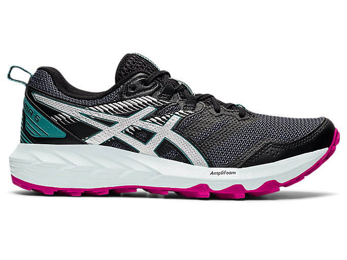 Image 1 of 7 of Mulher Black/Pure Silver GEL-SONOMA 6 Women's Trail Running Shoes & Trainers
