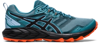 Women's GEL-SONOMA Black/Deep Sea Teal Trail Running Shoes