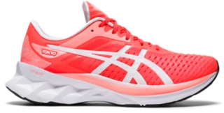 Asics shoes sale womens red